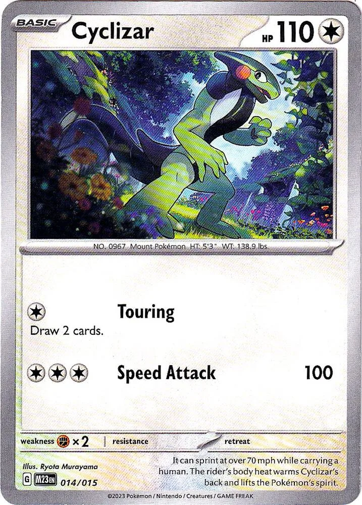 Cyclizar card front