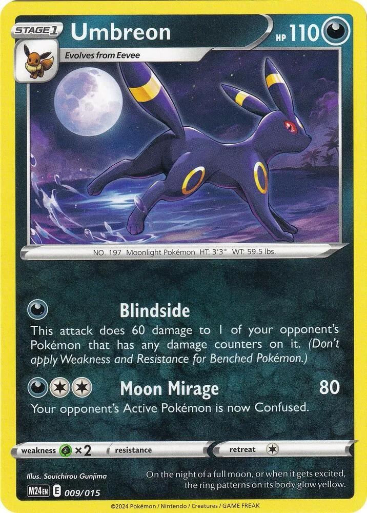 Umbreon card front