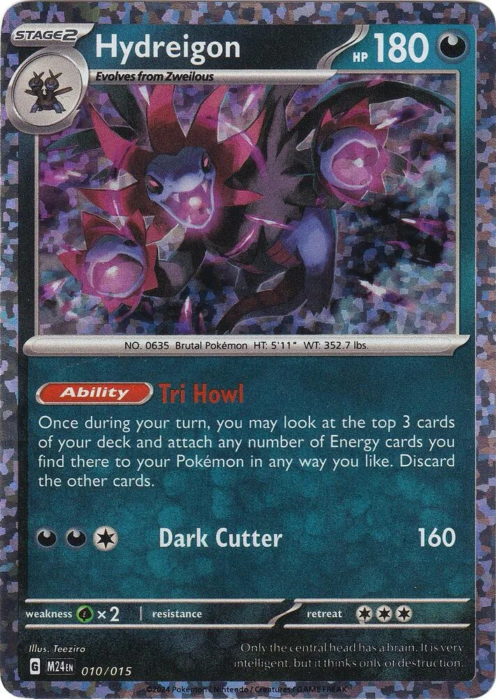 Hydreigon card front