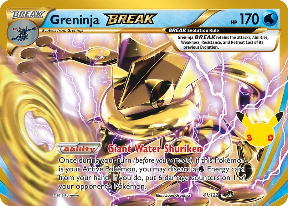 Greninja BREAK card front
