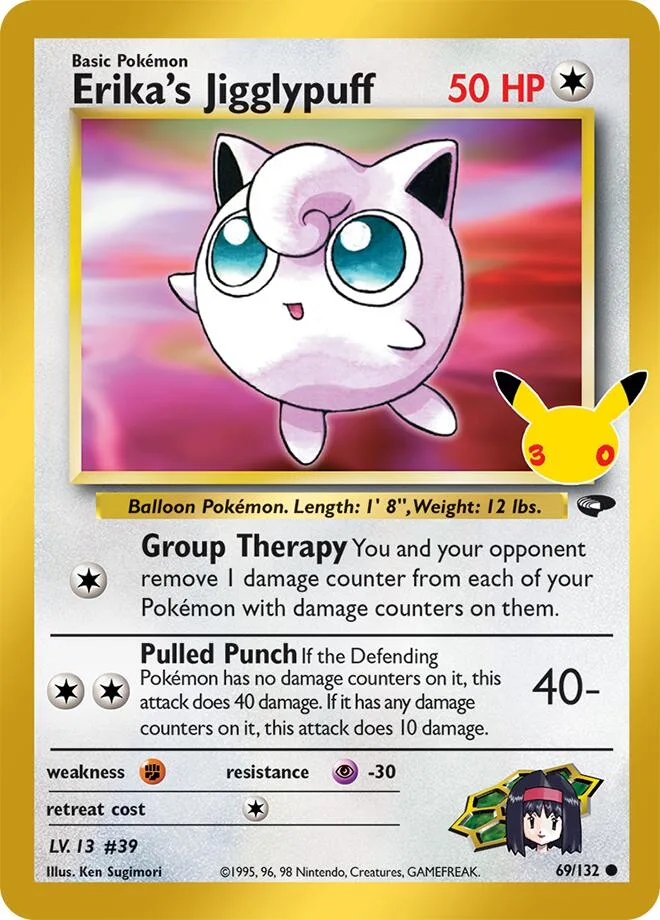 Erika's Jigglypuff card front
