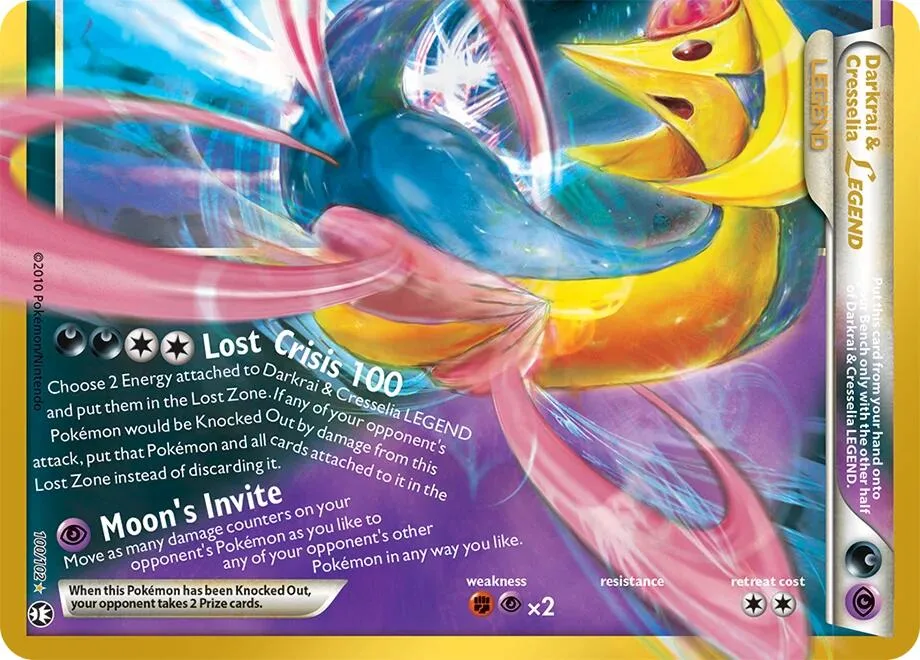 Darkrai & Cresselia Legend (Bottom) card front