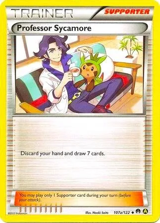 Professor Sycamore (Non-Holo) card front