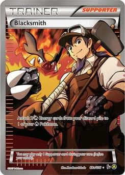 Blacksmith card front