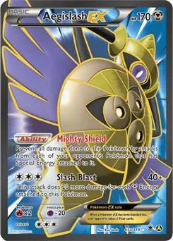 Aegislash EX card front