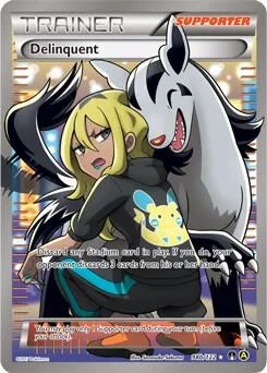 Delinquent (Full Art) card front