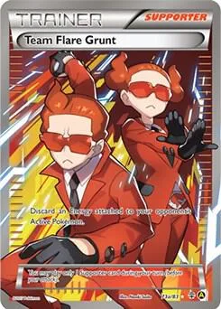 Team Flare Grunt card front