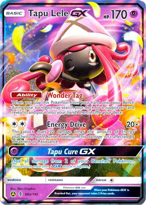 Tapu Lele GX card front