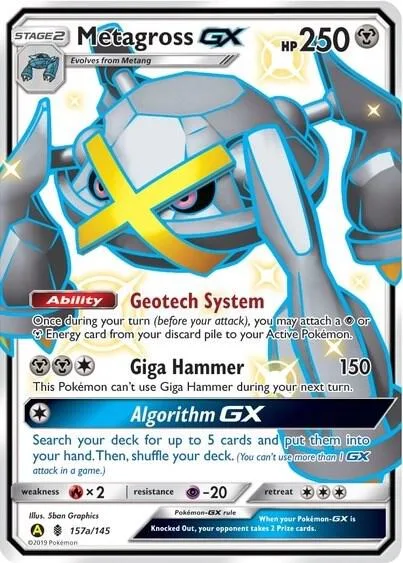 Metagross GX card front