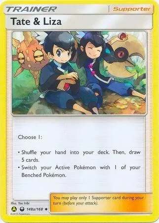 Tate & Liza card front