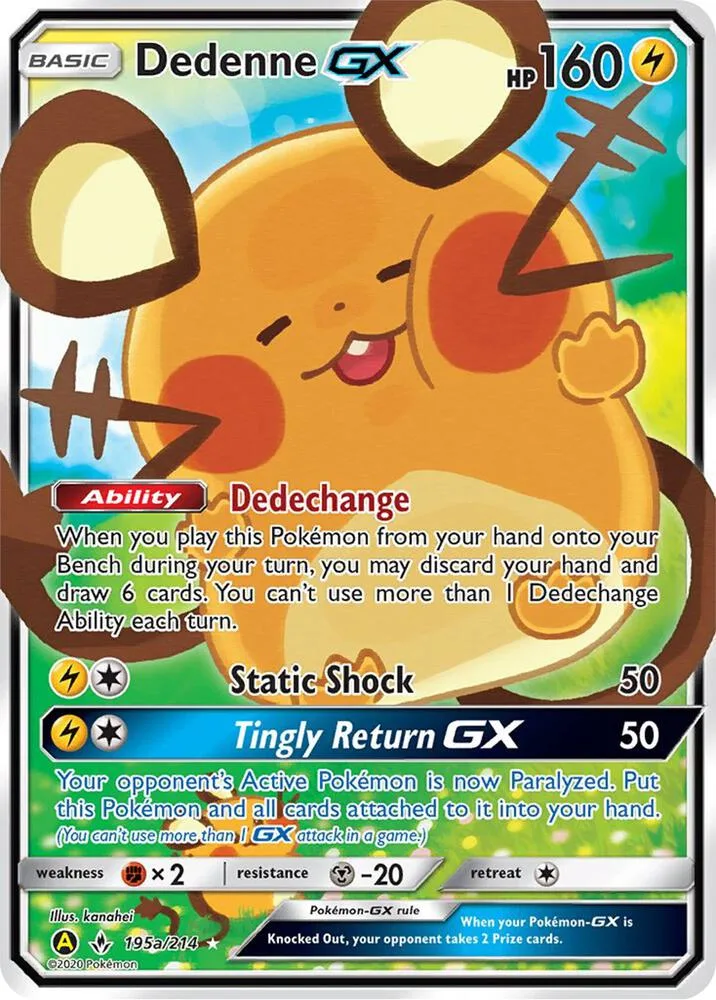 Dedenne GX card front