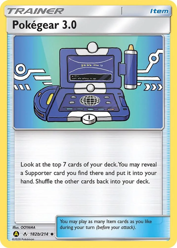 Pokegear 3.0 card front