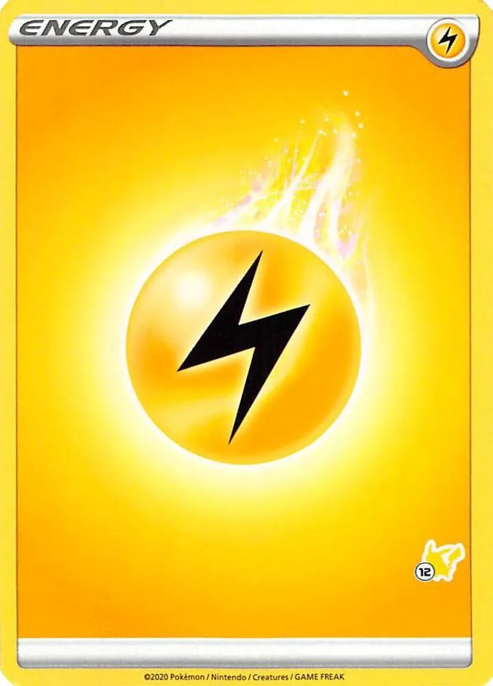 Lightning Energy (#12 Pikachu Stamped) Normal card