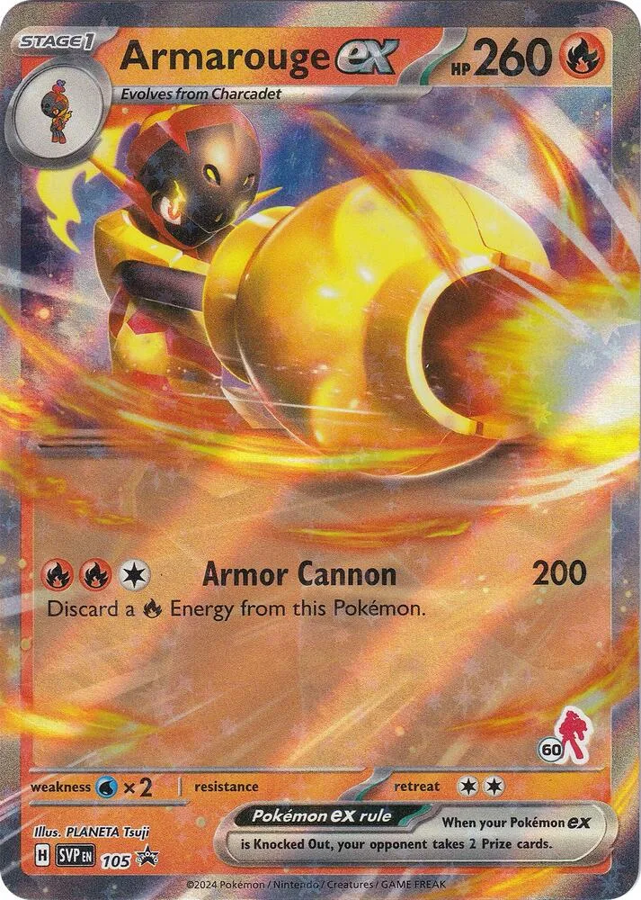 Armarouge ex (Armarouge 60) Holofoil card
