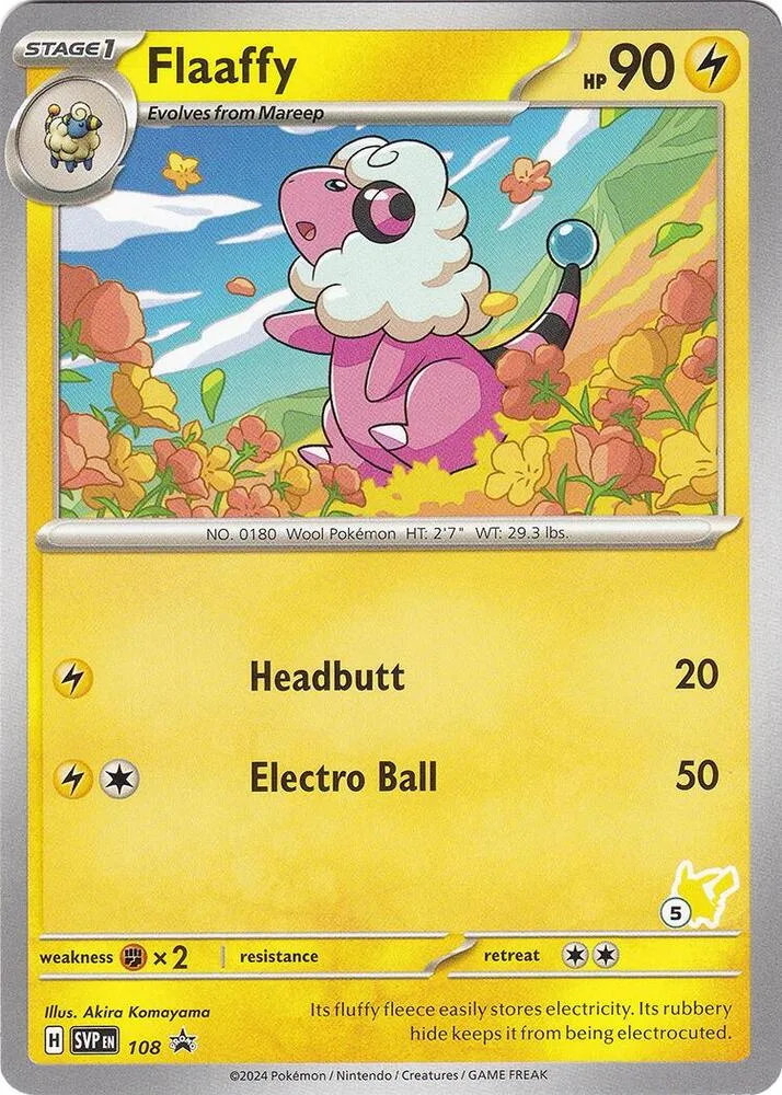 Flaaffy - Pikachu 5 Normal card