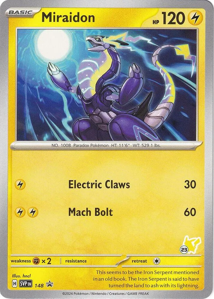 Miraidon - Pikachu 23 Normal card