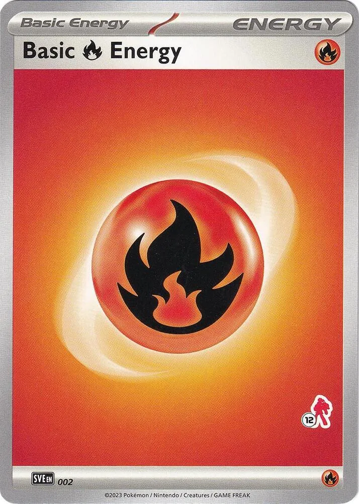 Basic Fire Energy - Armarouge 12 card front