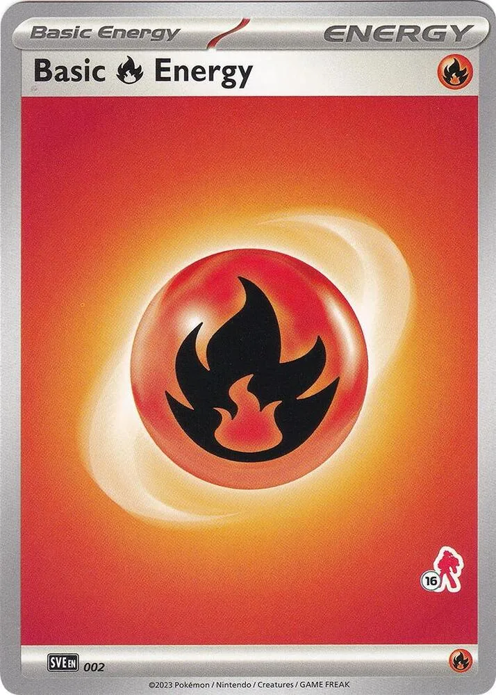 Basic Fire Energy - Armarouge 16 card front