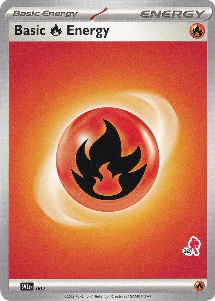 Basic Fire Energy - Armarouge 32 card front