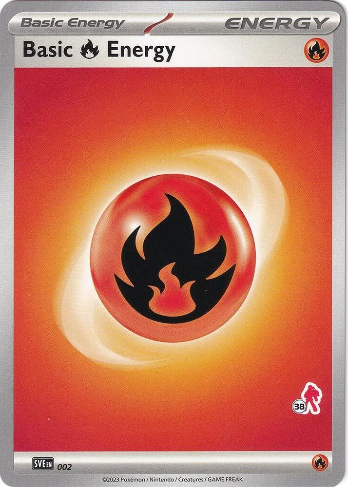 Basic Fire Energy - Armarouge 38 card front