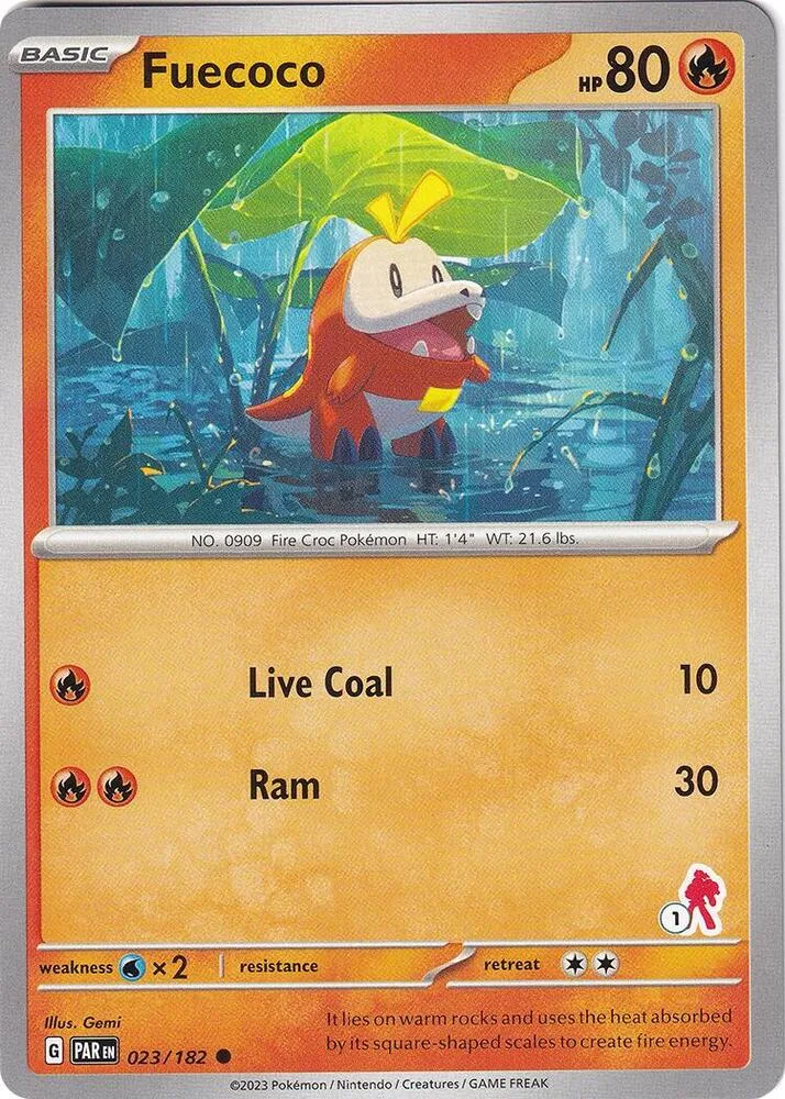Fuecoco - Armarouge 1 card front