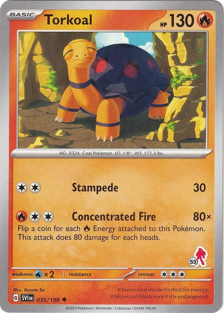 Torkoal - Armarouge 53 card front