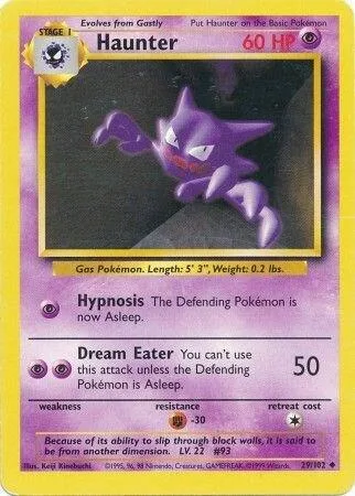 Haunter card front