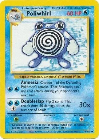 Poliwhirl card front