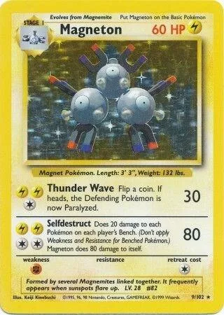 Magneton card front