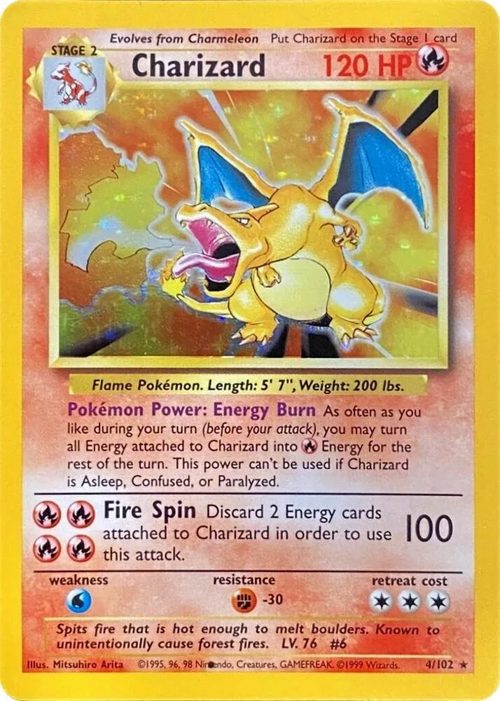 Charizard (Black Dot Error) thumbnail