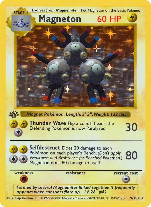 Magneton card front