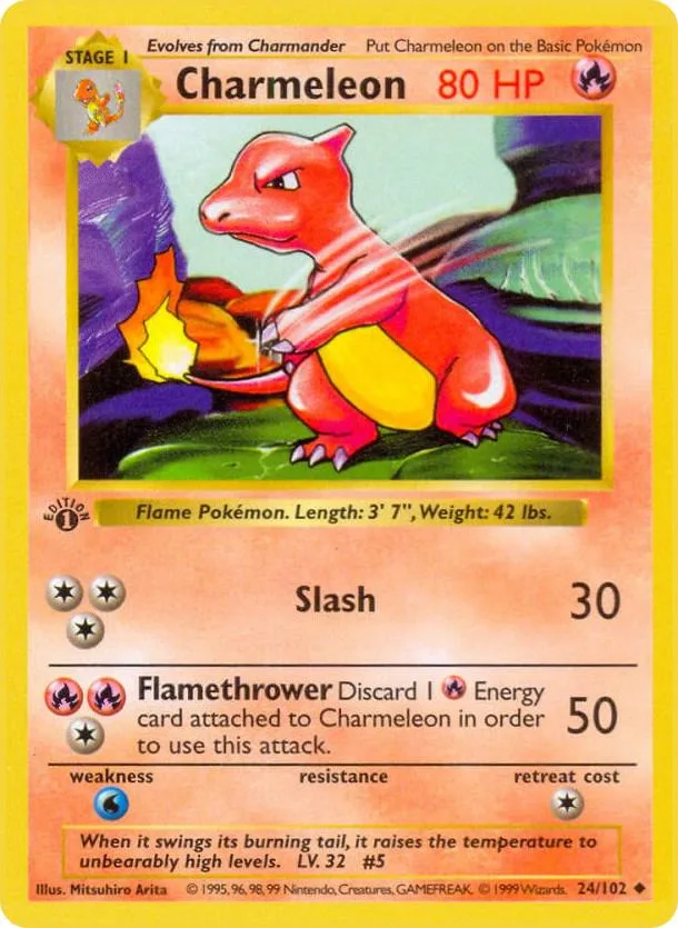 Charmeleon card front