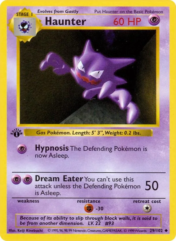 Haunter card front