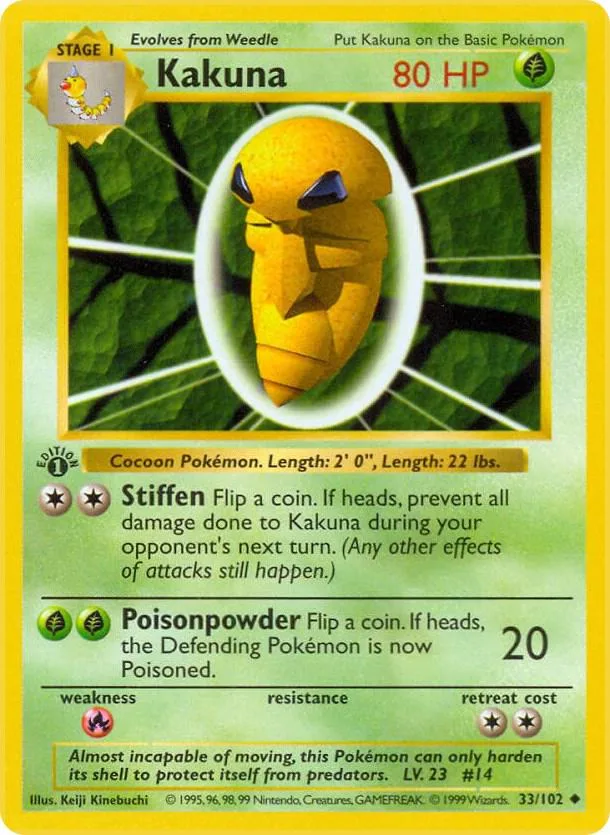 Kakuna card front