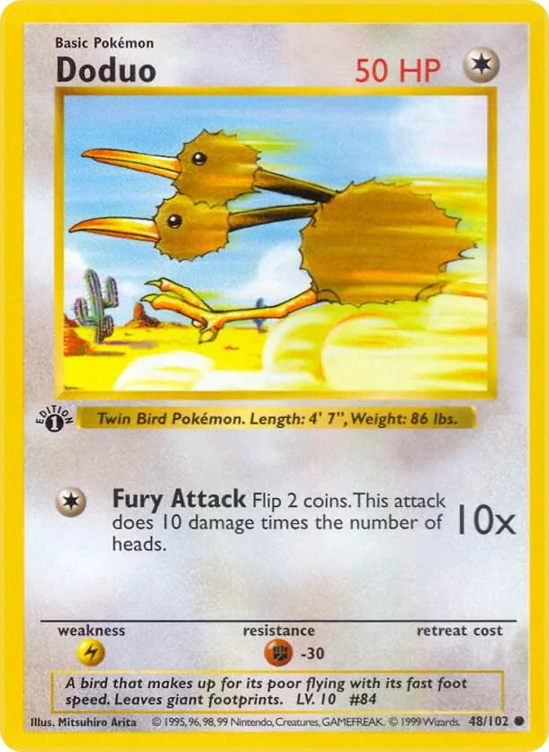 Doduo card front