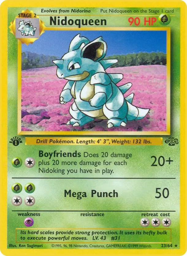 Nidoqueen card front
