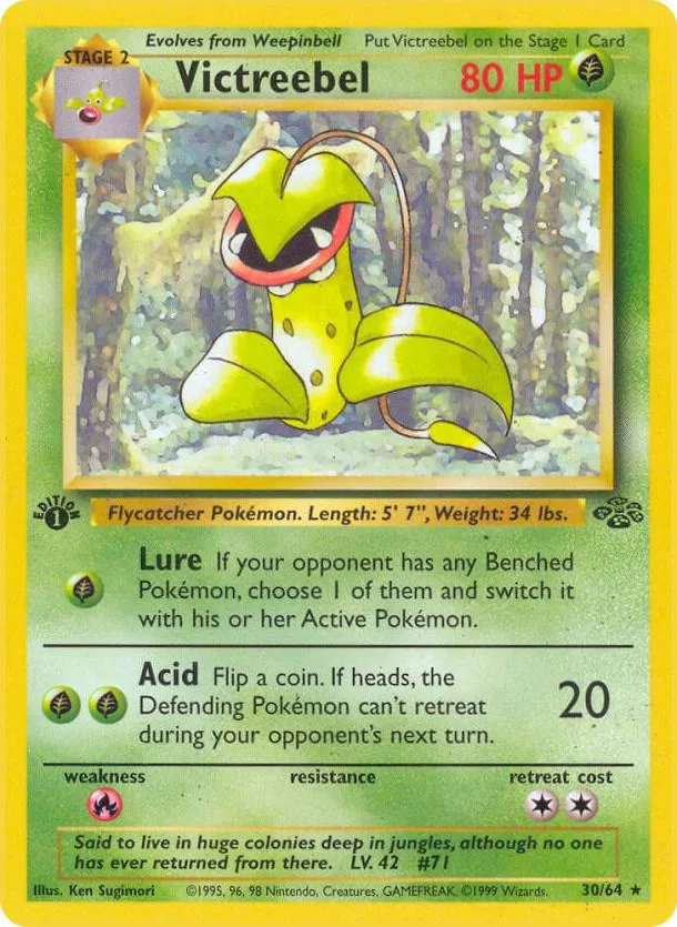 Victreebel card front