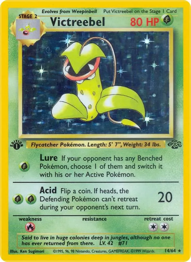Victreebel card front