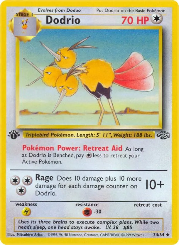 Dodrio card front
