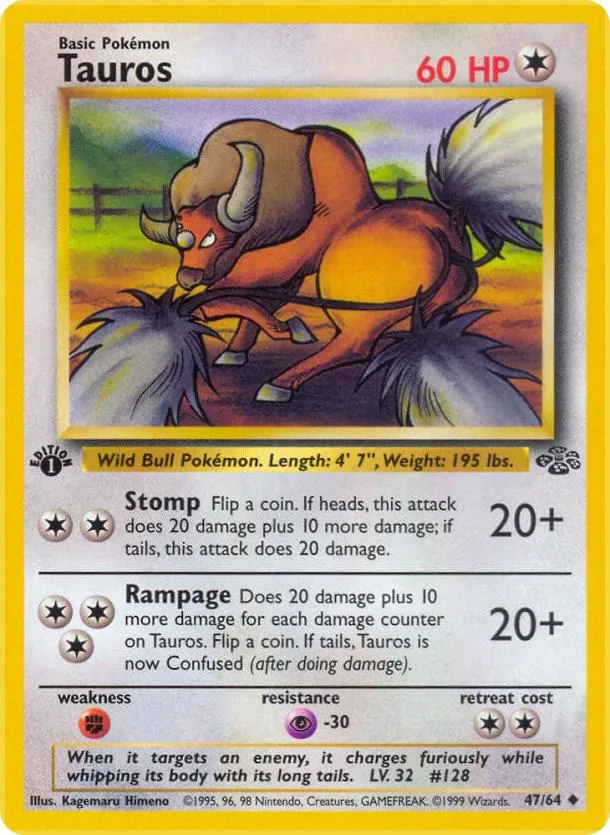 Tauros card front