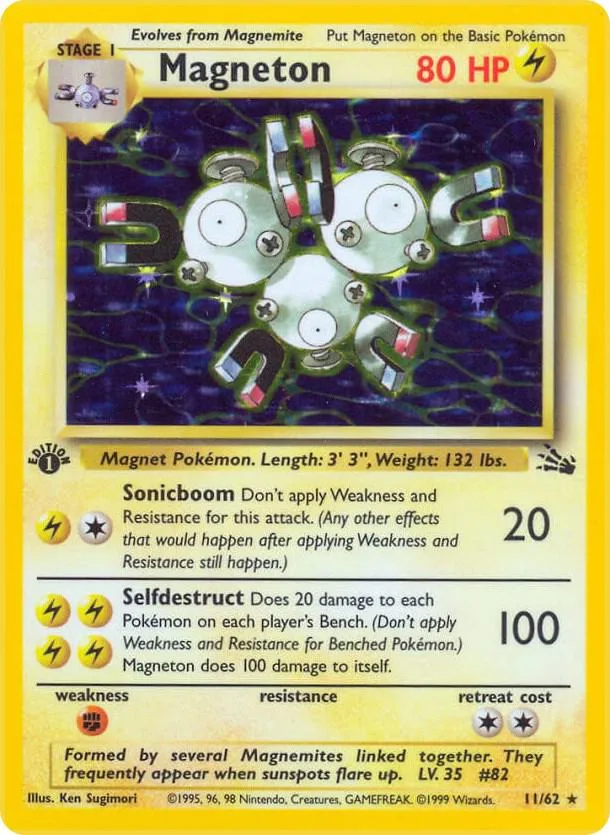 Magneton card front