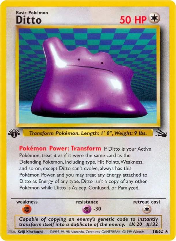 Ditto card front