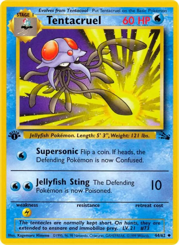 Tentacruel card front