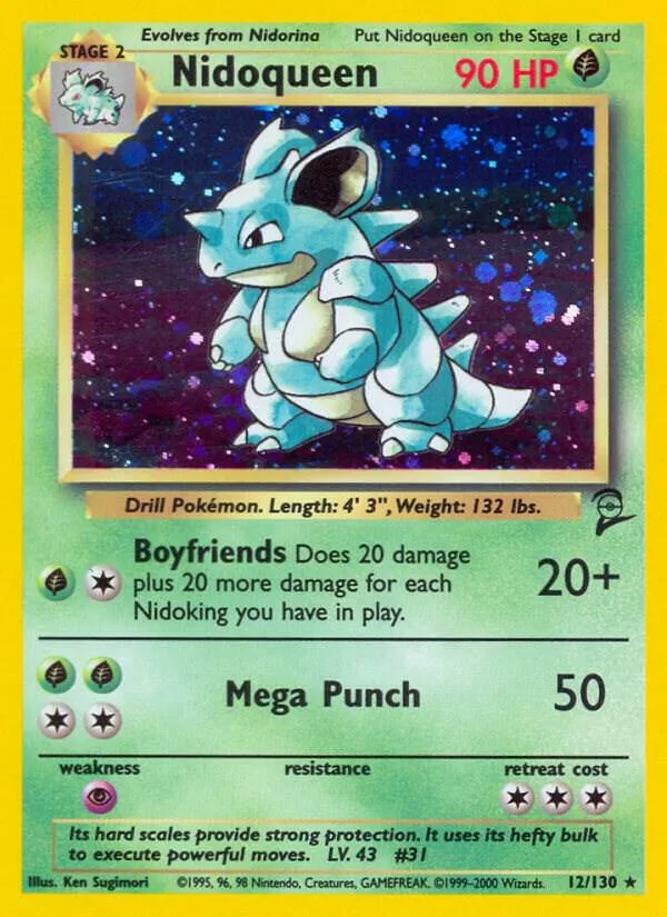 Nidoqueen card front