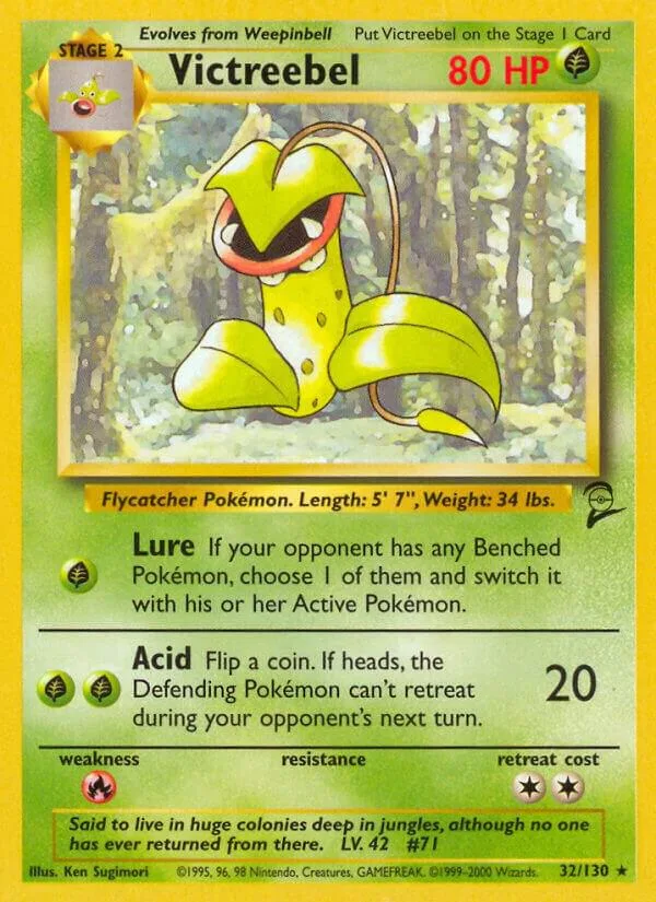 Victreebel card front