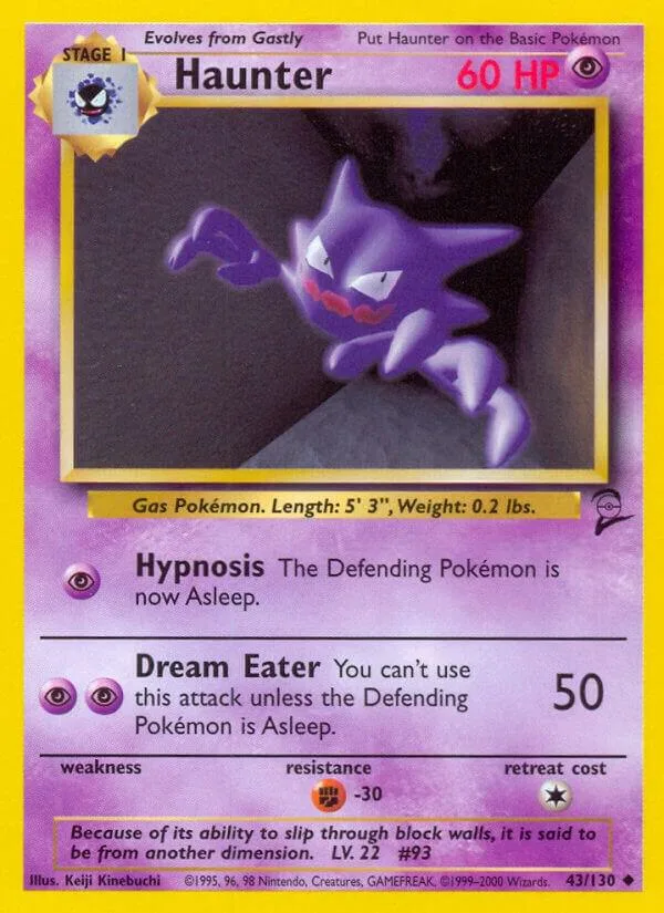 Haunter card front