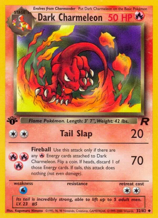 Dark Charmeleon card front