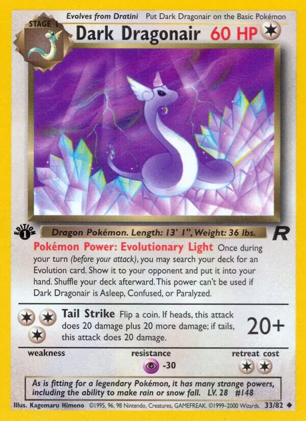 Dark Dragonair card front