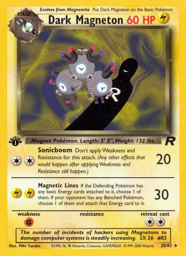 Dark Magneton card front