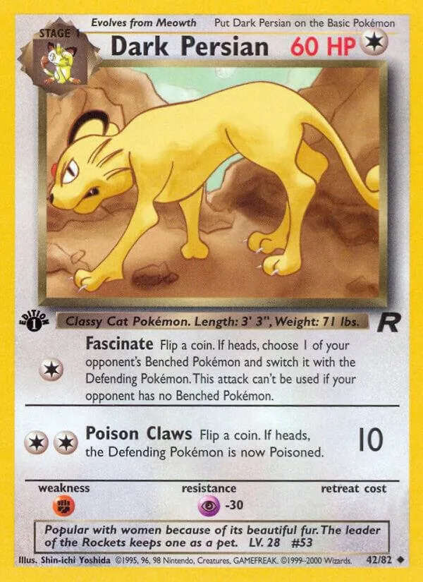 Dark Persian card front